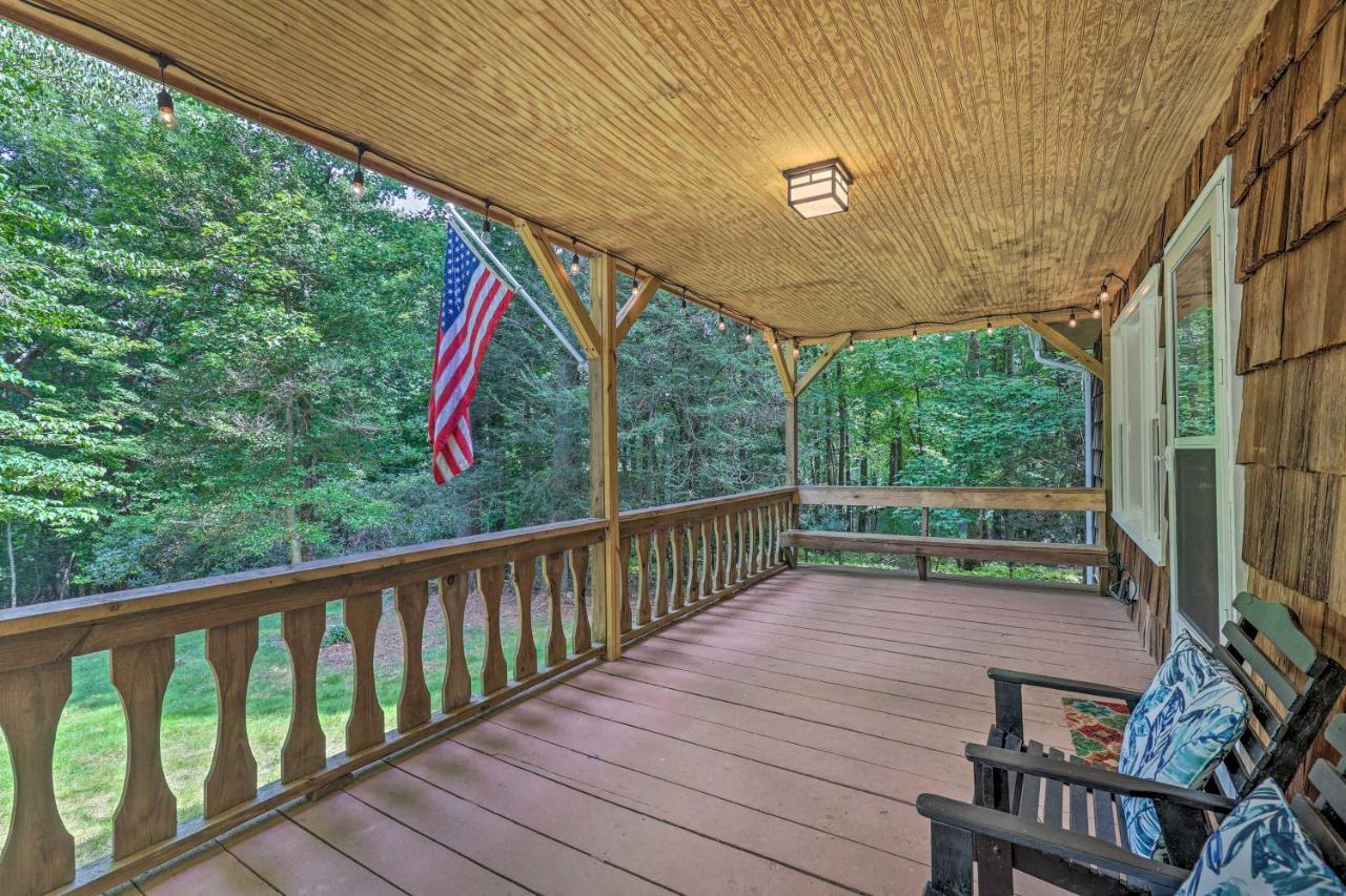 Villa Peaceful Roaring Gap Retreat With Fire Pit And Patio! Extérieur photo